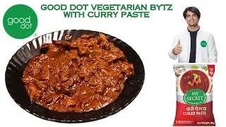 How to Make Vegetarian Bytz Meat With Curry Paste | Good Dot | RCM Recipe | Vegetarian Bytz