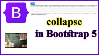 Collapse👁️‍🗨️ in Bootstrap 5! | Urdu/Hindi Tutorial 🚀👁️‍🗨️