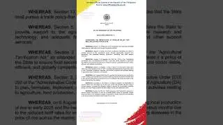Executive Order No. 93, s. 2025  #2025 Update