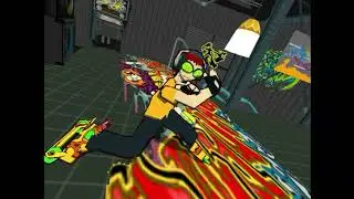 Jet Set Radio/Jet Grind Radio Dreamcast E3 prototype  (debug menu)
