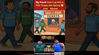 Big Shock! Asia Cup IND vs PAK Tickets Not Selling 😳 | Prices Reduced | #AsiaCupTickets #INDvsPAK