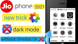 🔥 Jio phone me dark mode theme kaise enable Karen @mobile and computer tech