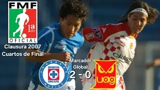 Cruz Azul 2 - 0 Tecos UAG | Clausura 2007 - Cuartos de Final | Liga MX