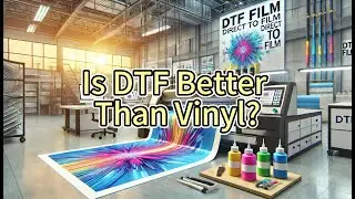 Is DTF Better Than Vinyl? DTF Film Factory, DTF Roll Film Supplier, China
