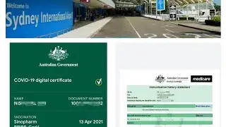 Easy Guidelines to register Vaccine certificate from overseas in Australia #vaccinationcertificate
