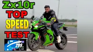 2025 ZX10R TOP SPEED 😱1ST GEAR ❓