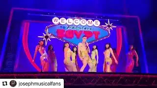 Matt Gibson as Pharaoh in Joseph UK tour Megamix