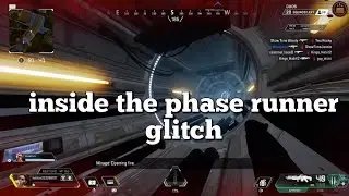 HOW TO GLITCH INSIDE THE PHASERUNNER IN APEX LEGENDS SEASON 8