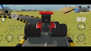 Indian tractor game me new update video #indaingame #vahicles #thar 