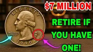 Life-Changing Change? Top 6 Washington Quarter Dollar Coins Worth More Than You Can Imagine!