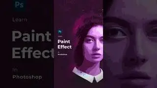 Learn paint effect in photoshop Simple technique