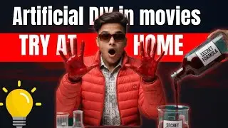 How Movies Make Fake Blood! 🩸 (Try At Home) Experiment by Aashish choudhary | Thankyou!!