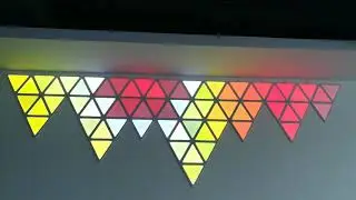 Modular Smart Panel Wall / Cheap Nanoleaf alternative light panels