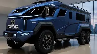 Toyota Just Built a 6x6 MOTORHOME?! The 2026 HikeCruze Is an Off-Grid MONSTER!