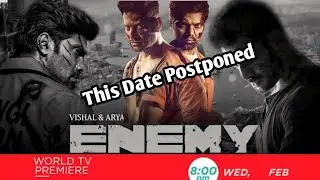 Enemy(2023) Hindi Dubbed Release Date | Enemy World Television Premiere Date| Vishal Arya @Idolbharatlive