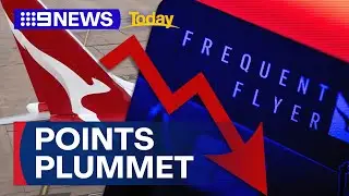 Value of Qantas points set to drop | 9 News Australia
