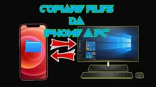 COPIARE FILES da IPHONE a PC