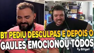 GAULES EMOCIONA O BT E CHAT DEPOIS DO BT PEDIR DESCULPAS POR CONTA DO SEU INGLES | CORTES DO GAULES