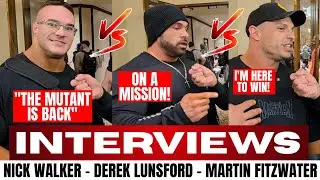 NICK WALKER PREDICTS VICTORY! | Nick Walker, Derek Lunsford, Martin Fitzwater at Pittsburgh Pro