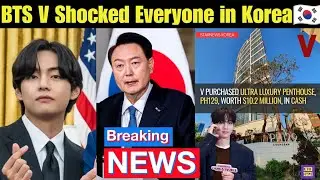 Taehyung Became 1st Person in Korea 🇰🇷 BTS V Shocked Everyone 🤯 BTS V Ultra Luxury House in Korea 🇰🇷