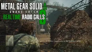 Metal Gear Solid Delta: Snake Eater Realtime Radio Calls Playthrough | MOD Showcase Part.3