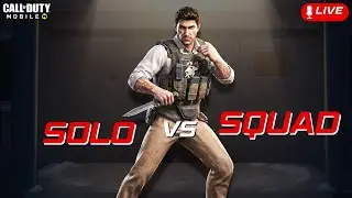 Call Of Duty Mobile Live | SOLO vs SQUAD🔥