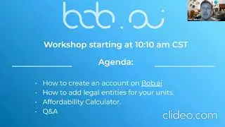 Bob.ai Landlord Workshops - Account Setup and eRFTA
