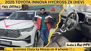 Toyota Innova Hycross 2025 ZX O | Top Model @ Rs. 38L | Full Review