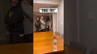 Наш самый вирусный трюк-бросок с кольцом за все время!