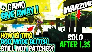 Warzone Glitch: SOLO GOD MODE GLITCH Still not patched ! How ? + Camo Givea Away !Working After 1.35