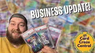 Sports Card Business | Update Video - First Card Show | Card Craze Central