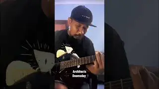 Architects-Doomsday (guitar cover).    #guitarcover #metalcore #fyp #doomsday #architecttsband