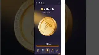 TAP to earn coins/#TAPSWAP/ i made 172800 free coins/ #gameplay #games #playdrop #decentralize