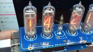 Raspberry Pi Nixie Clock Setup NCS314/NCS312 GRA & AFCH