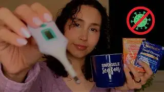 ASMR For When You're Sick 🤒💕 Taking Care of You (Cozy Skincare, Mouth Sounds, Tingly Whispers)