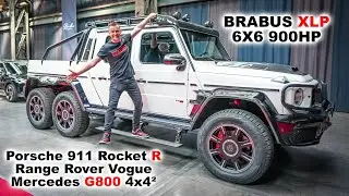 ALL NEW BRABUS CARS FOR 2023 : BRABUS BUILDS A 6x6 NOW!! Brabus Signature Night 2023