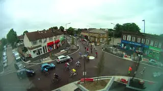BHF London to Brighton Bike Ride 2014 Timelapse Hackbridge