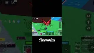 Getting 600 Mastery On Sanguine Art In Roblox Blox Fruit #bloxfruits #shorts #roblox