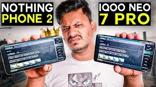 iQOO Neo 7 Pro vs Nothing Phone (2) BGMI TEST With FPS METER