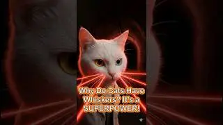Why Do Cats Have Whiskers? It's a SUPERPOWER!
