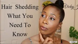 🍃Why your Hair is Shedding | Relaxed Hair | VickyJ