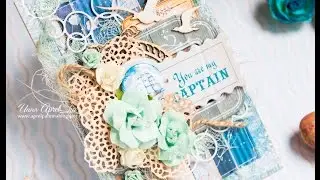 Морская открытка Blue Sea от ТМ Bee Shabby