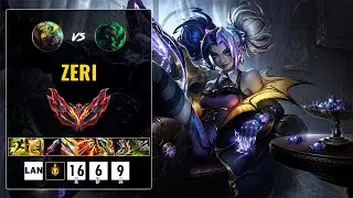 Zeri vs Twitch: ⚡ OTP ZERI: 300+ PARTIDAS y 60% de WR - DOMINIO COMPROBADO | 25.21