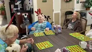 Frosty Christmas Bingo & Prizes | Transitional Memory Care at Chateau Madeleine, Melbourne FL