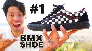 FIRST EVER PRO BMX VANS SHOE! *Skate Test*