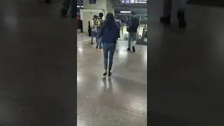 Propose a girl in metro #viral #funny #propose #metro #nammabengaluru #bangalore #shorts#love#couple