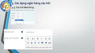 Tạo ngân hàng đề thi trong LMS