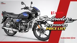 Hero Splendor Plus Bike All Body Spare Parts Price List 2024 | auto flashback | Splendor Plus