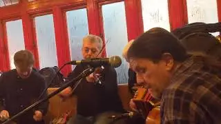 Mairtin O'Connor Band playing The Road West at Tig Coili Galway .Dec 15 2022
