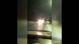 CAR ON FIRE IN CARONI